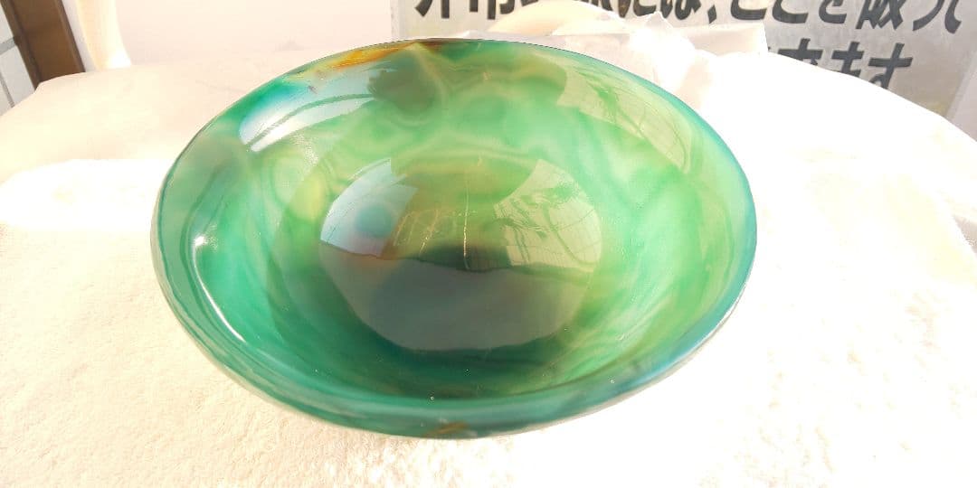 天然メノウ 緑瑪瑙椀 抹茶椀