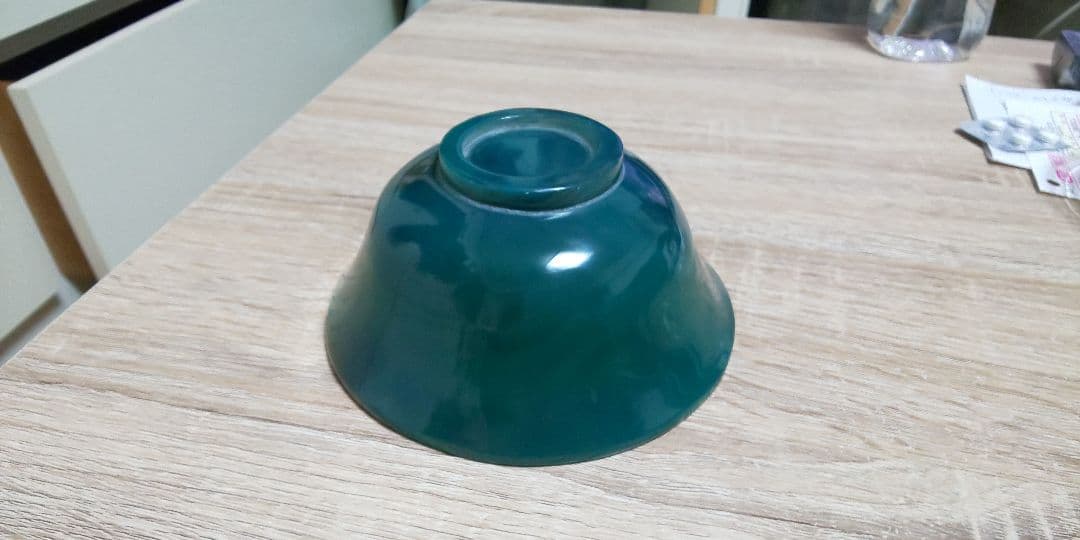 天然メノウ 緑瑪瑙椀 抹茶椀