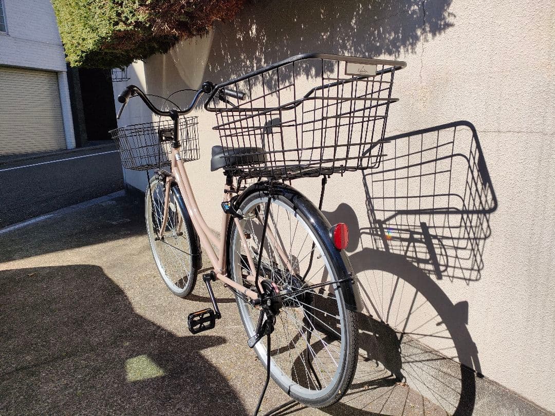 ★お買い得★駒沢❢引取り限定★美品★ママチャリ　26㌅　自転車　カスタネット