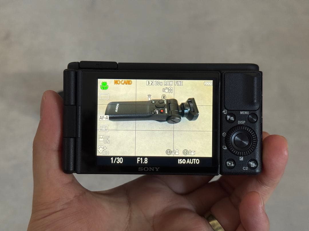 SONY ZV-1 シューティンググリップ付きコンパクトデジタルカメラ vlog