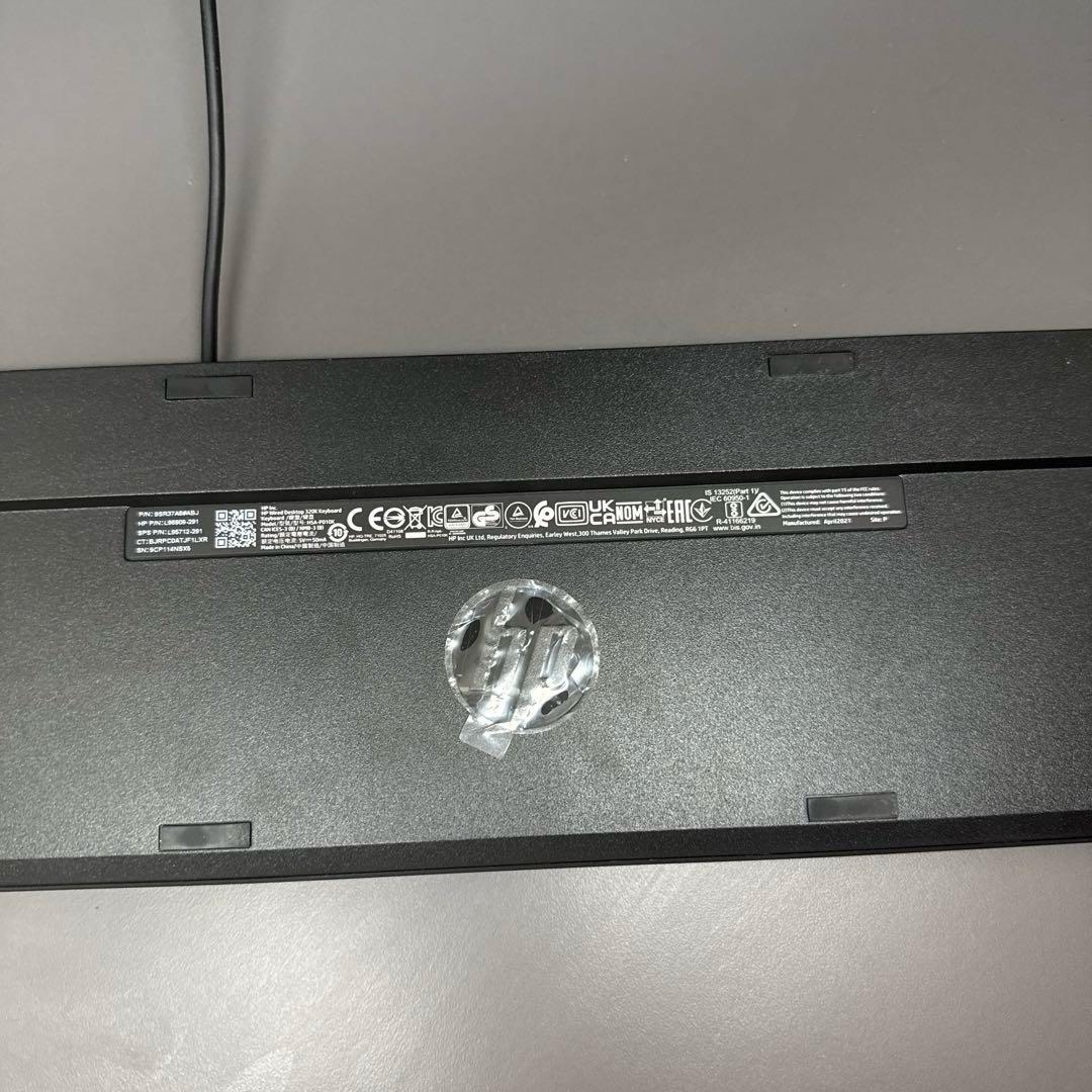 HP デスクトップPCセット 有線キーボード・マウス