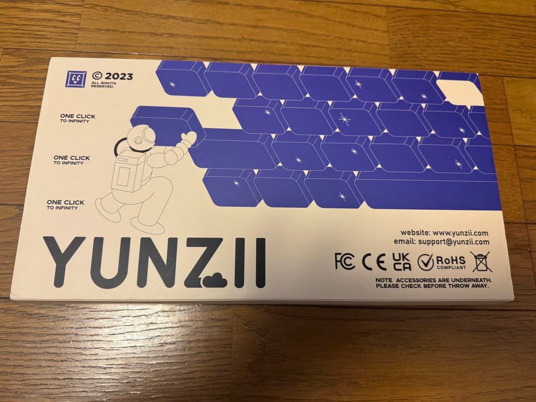 YUNZII YZ75PRO ワイヤレスキーボード 本体