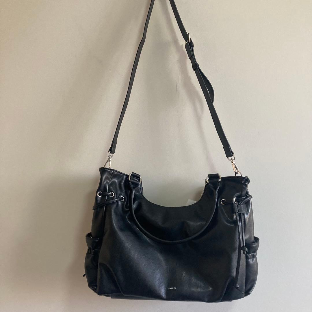Stand Oil Breezy ブラック ショルダーバッグ