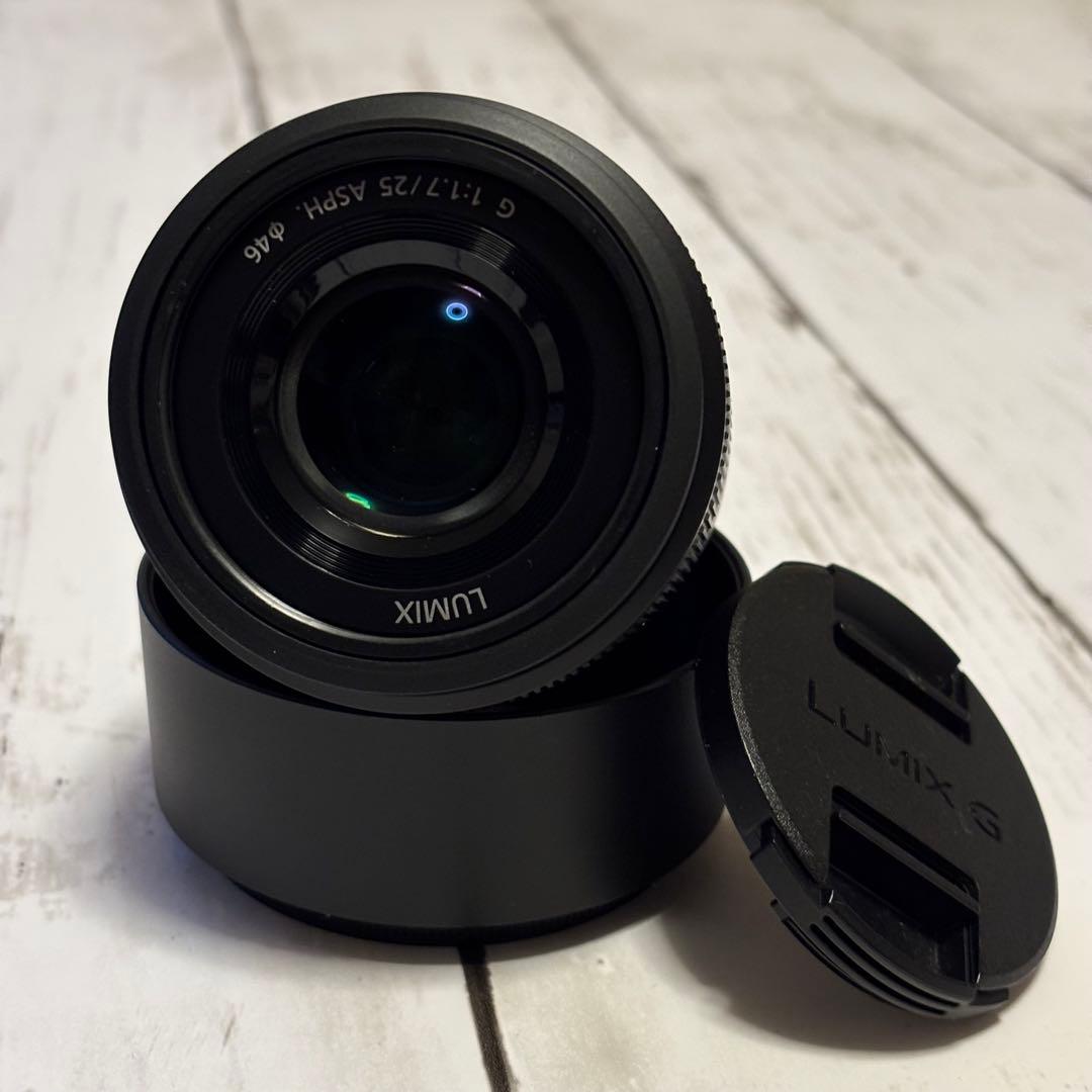 LUMIX G 25mm F1.7 ASPH.レンズ