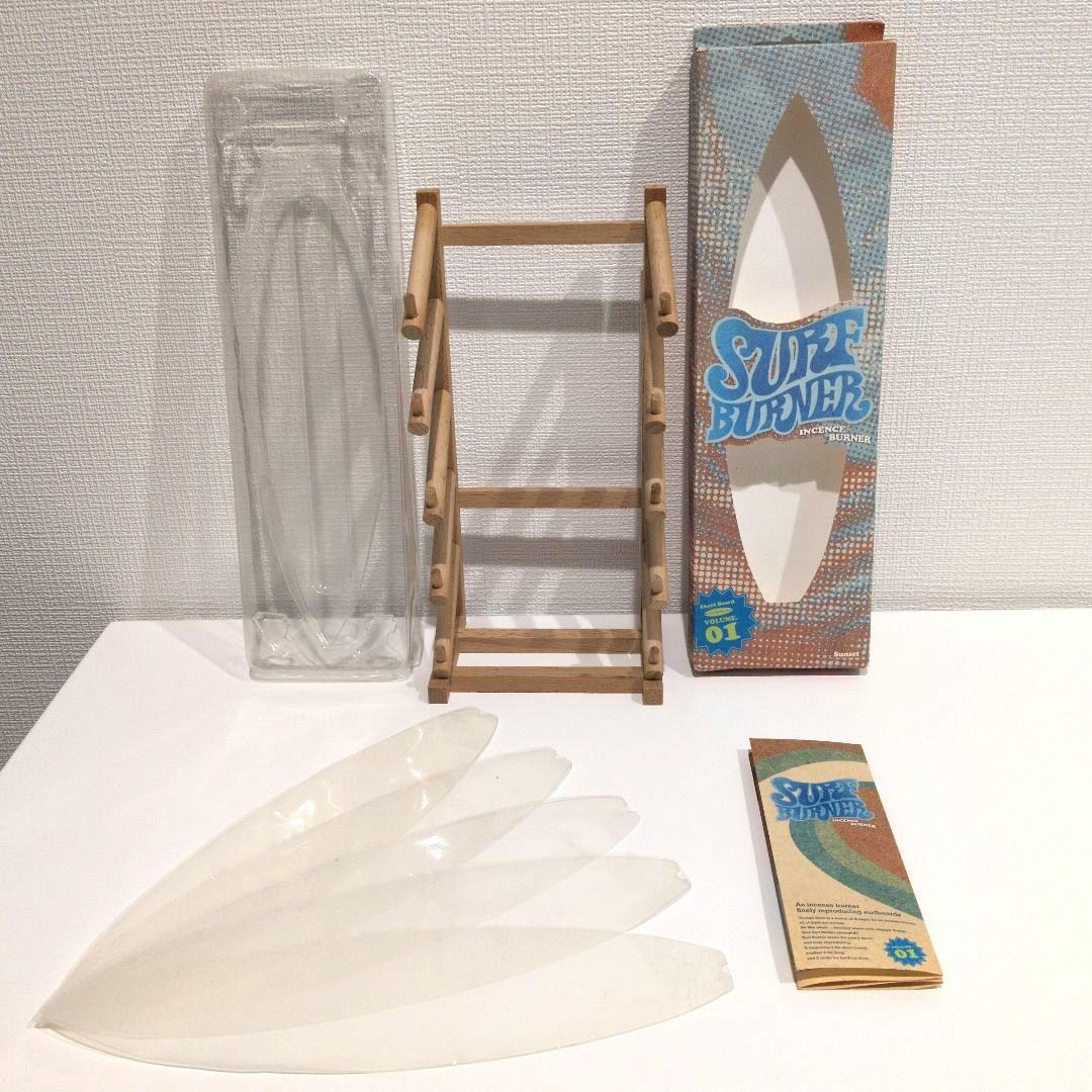 ミニチュア サーフボード スタンドセット お香立 インテリア インセンスバーナー