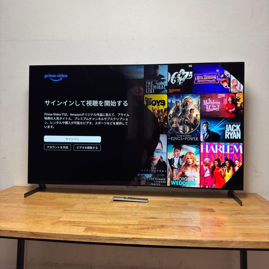 LG 65インチ 4K 有機ELテレビ OLED65G1PJA 動画アプリ搭載