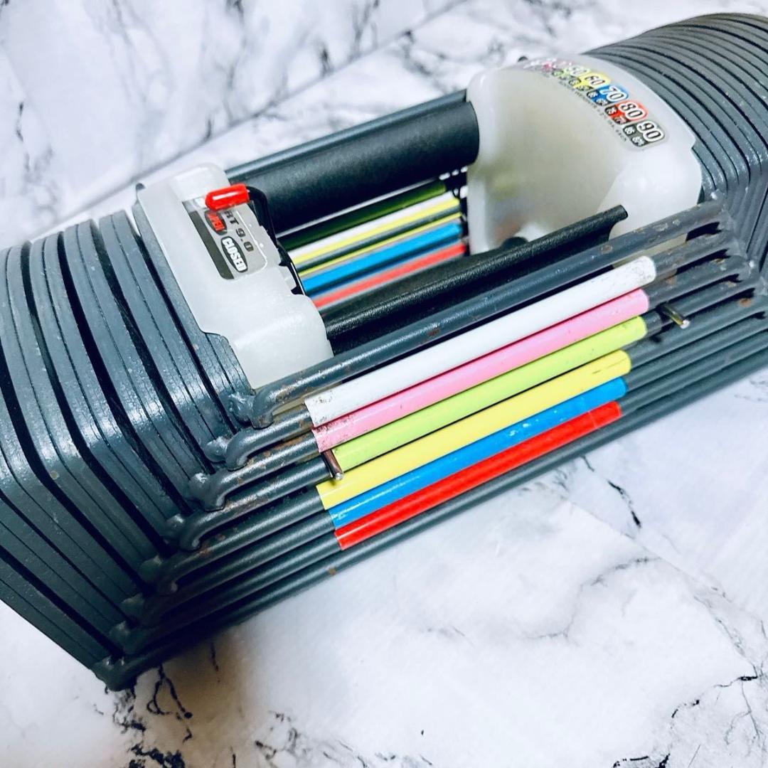 TOP FILM sport 9.0 可変式ダンベル 40kg トレーニング