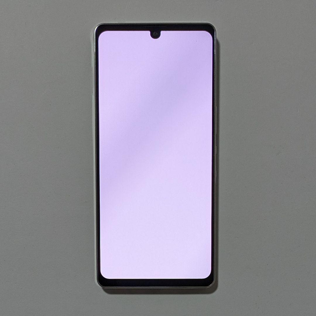 【液晶美品】AQUOS zero6 A102SH 白 ソフトバンク SIMフリー