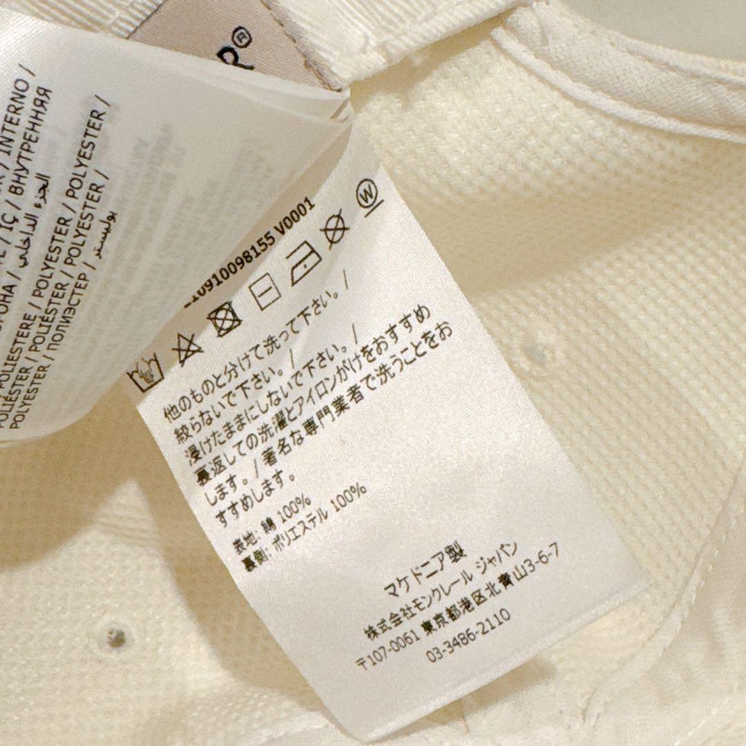 MONCLER モンクレールキャップ白