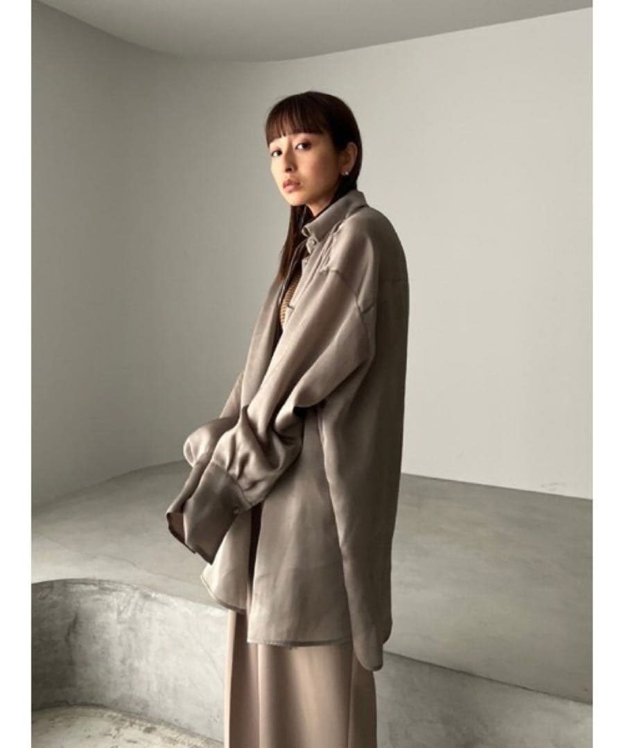 TODAYFUL オーガンジーポケットシャツ