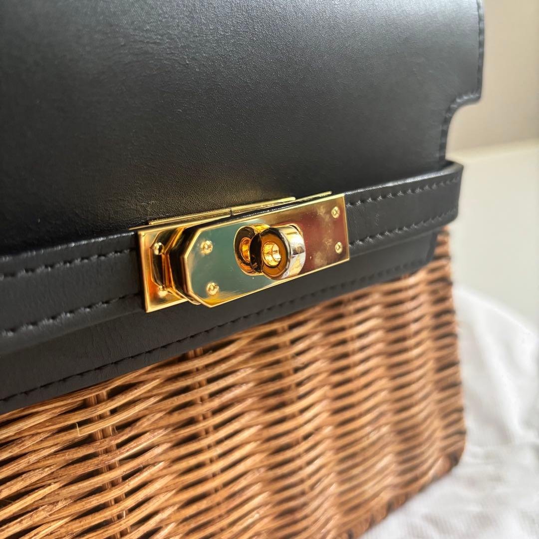 E*a様 anuans カゴバッグ　Bagmati 大人気　ショルダー付