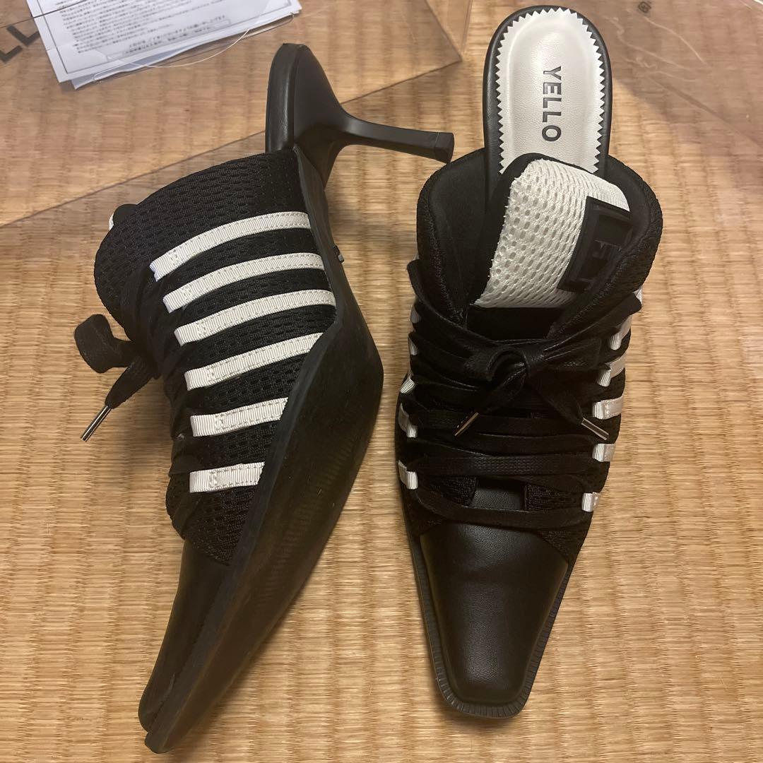YELLO スニーカーミュール　Ｌサイズ