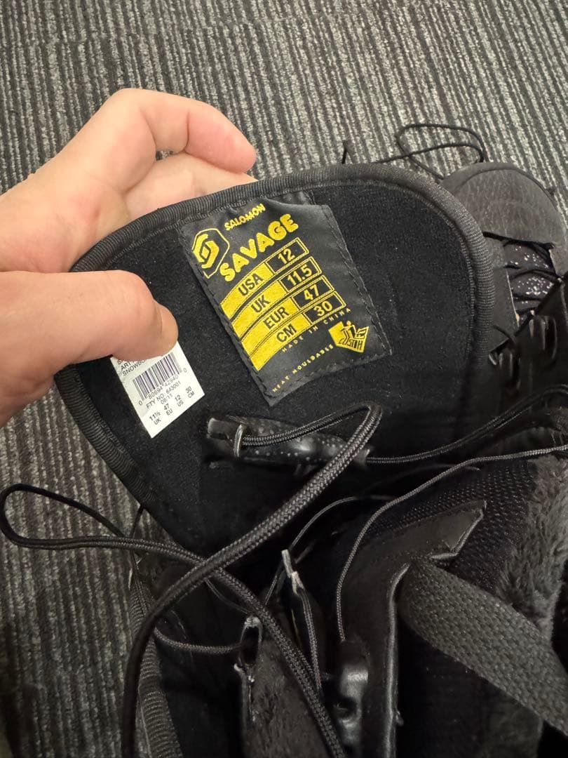 Salomon Savage スノーボードブーツ USA12