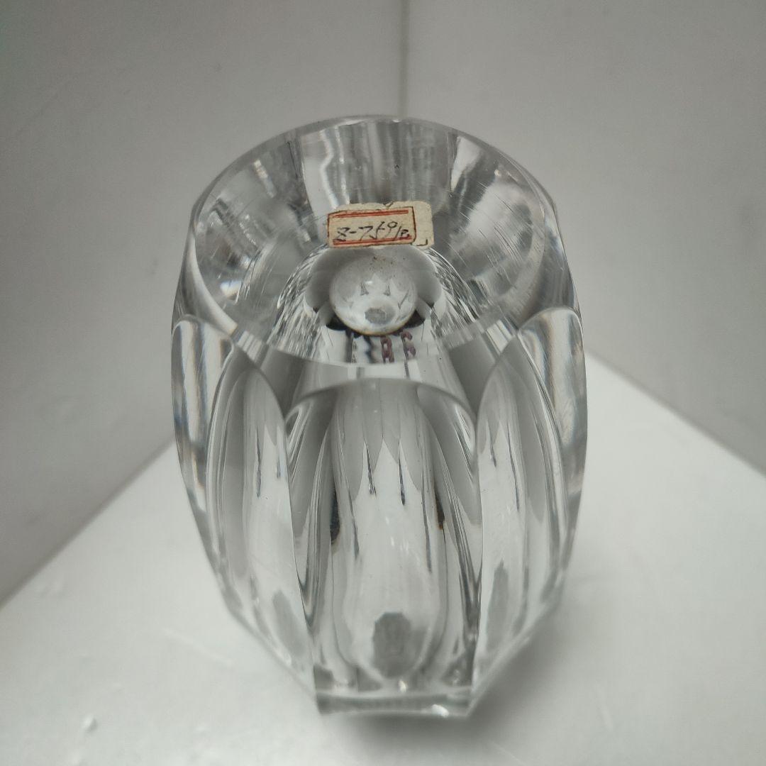 各務鑛三　クリスタル花瓶