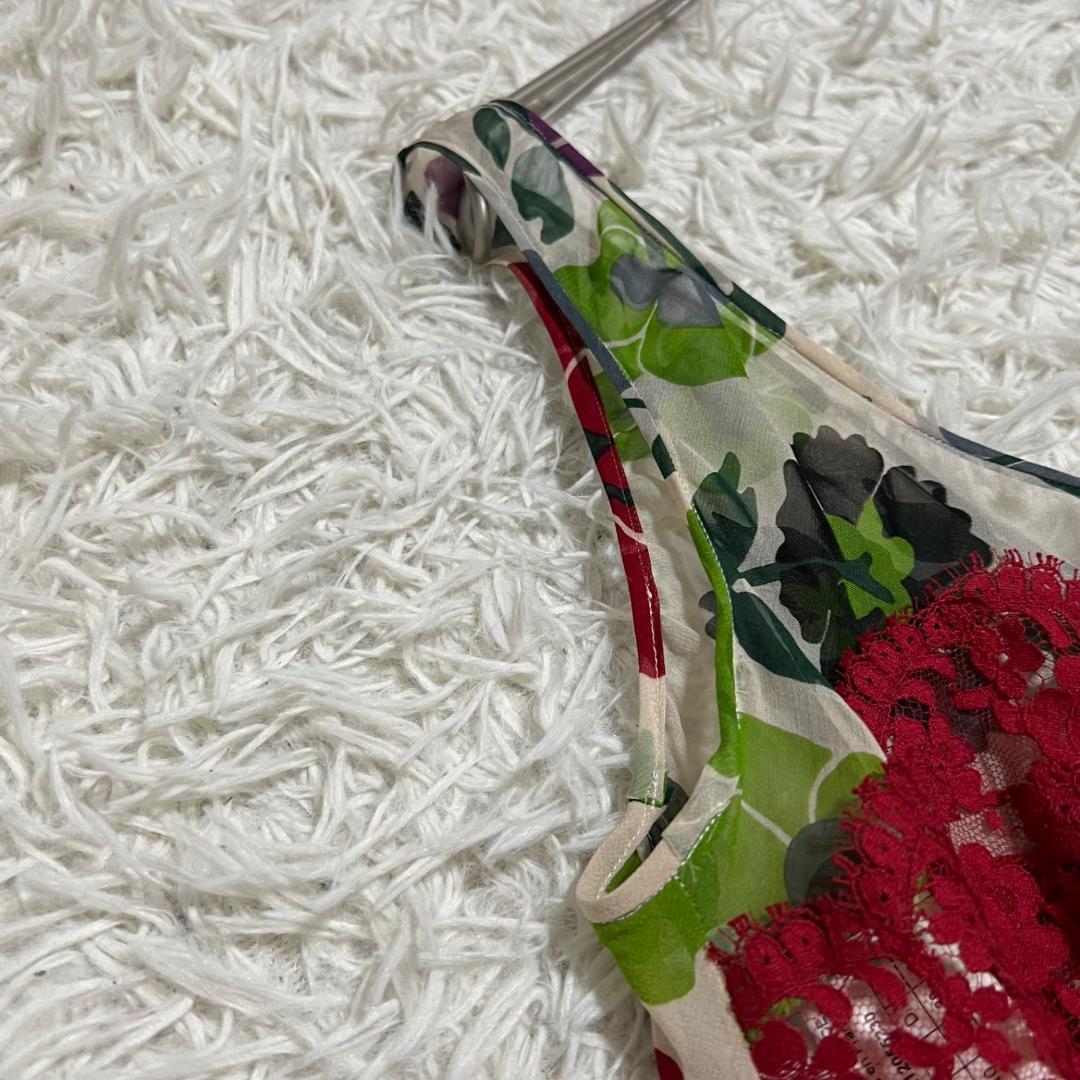 美品✨クリスチャンディオール ガリアーノ期 キャミソール レース 花柄 y2k