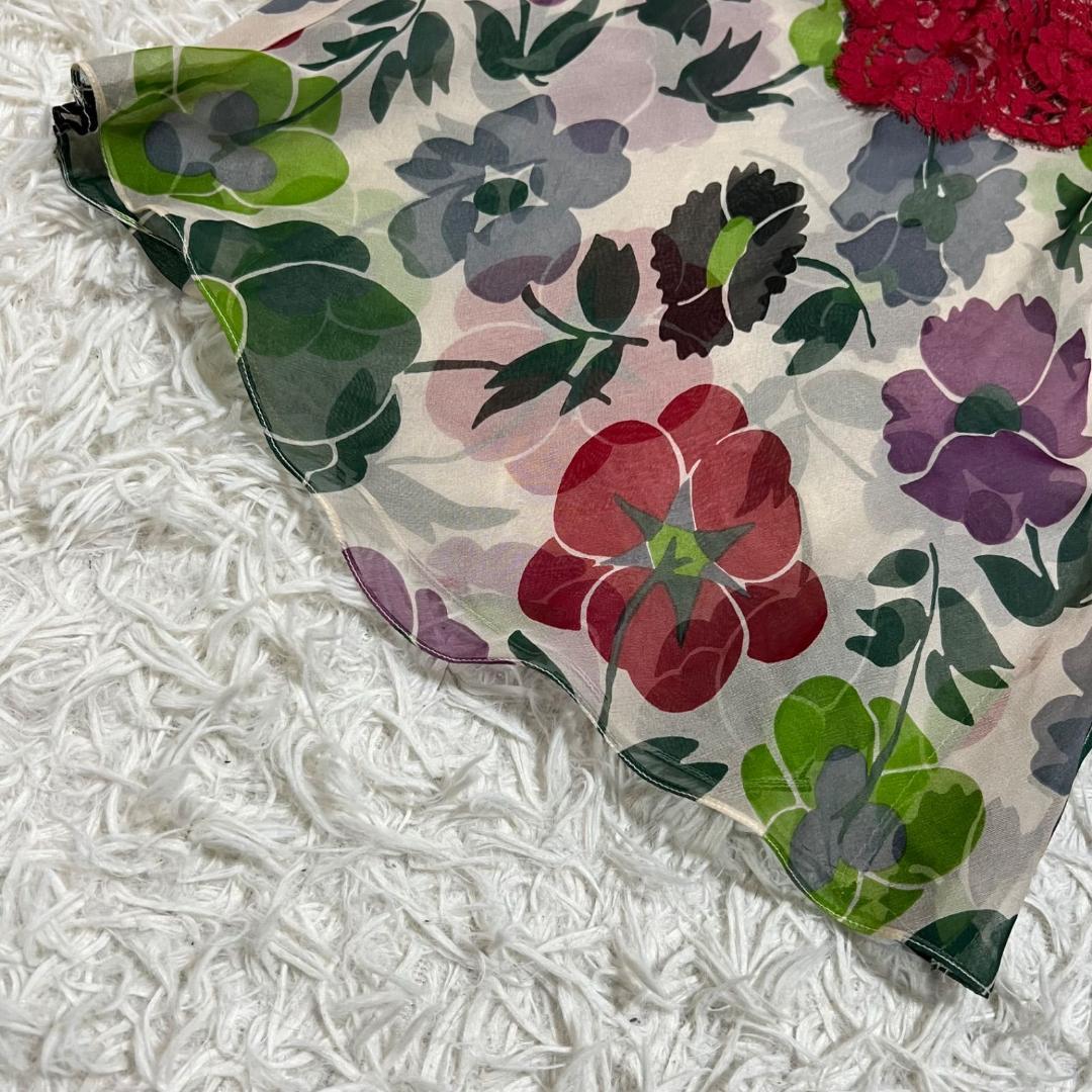 美品✨クリスチャンディオール ガリアーノ期 キャミソール レース 花柄 y2k