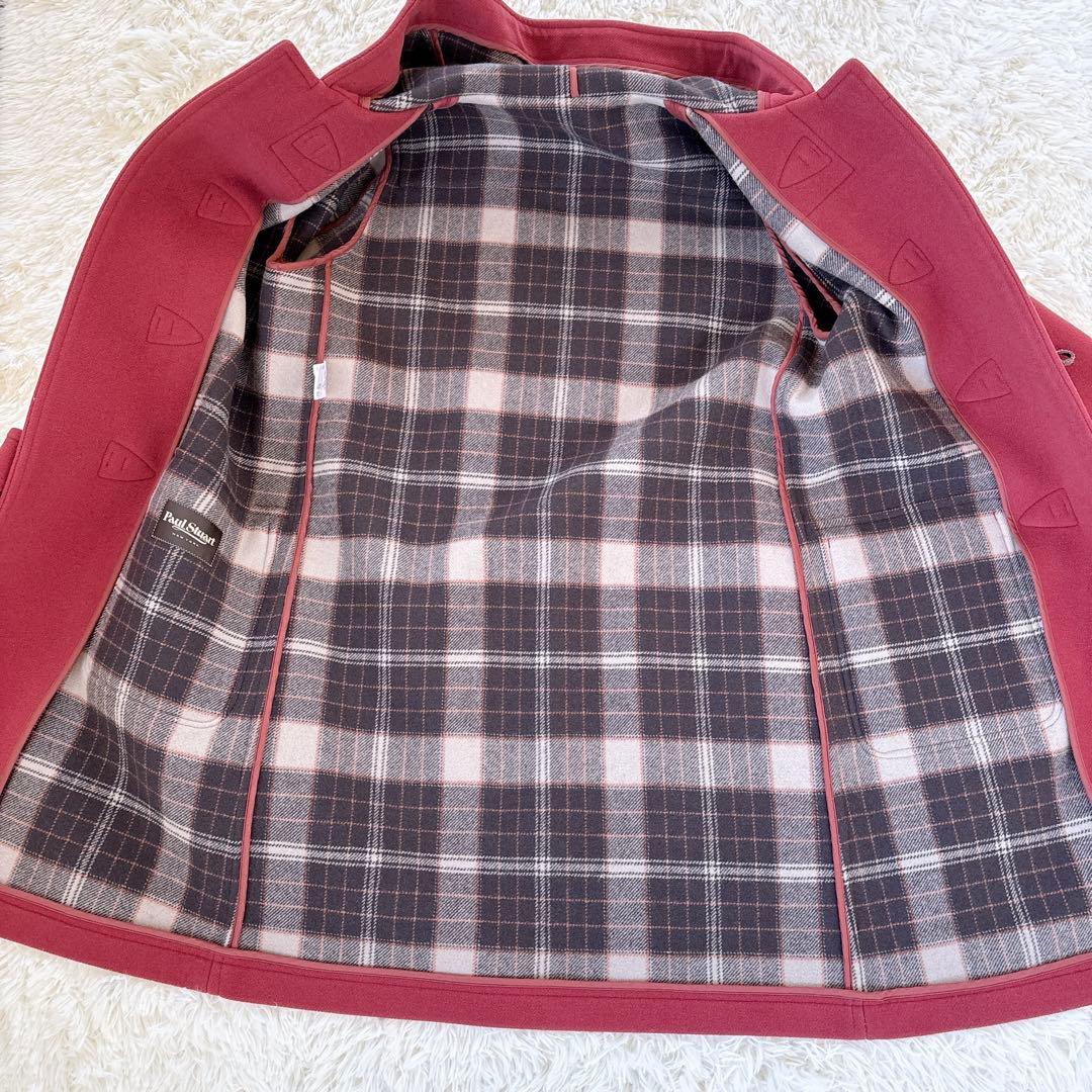 ポールシチュアート　ダッフルコート　ウール　上着　メンズ　L 美品　トグル