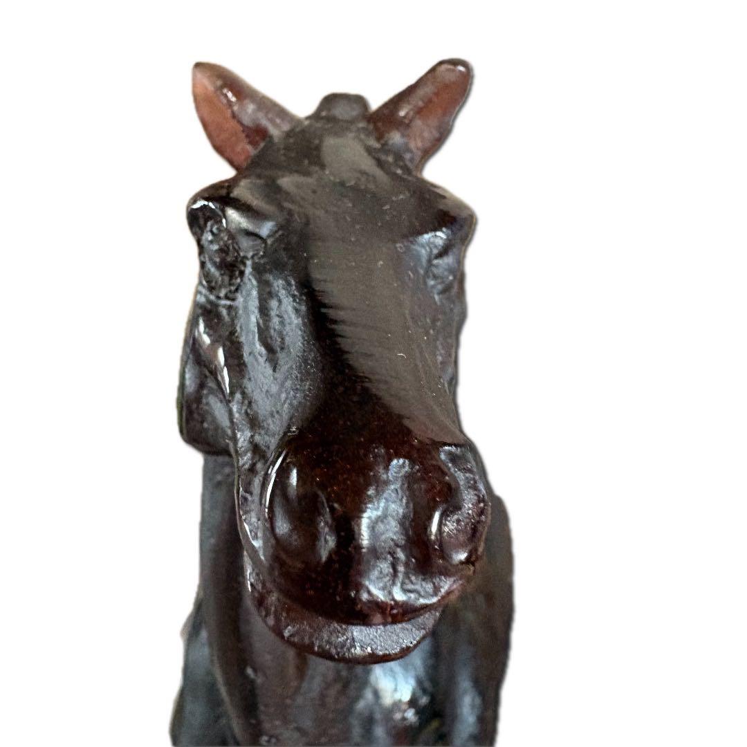 馬 ドームフランス クリスタル ガラス オブジェ 置物 daumfrance