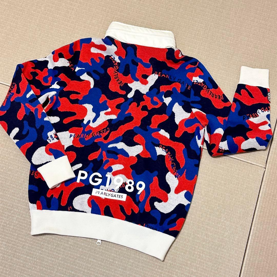 【極美品】パーリーゲイツ 蓄熱 ニット ブルゾン サイズ0