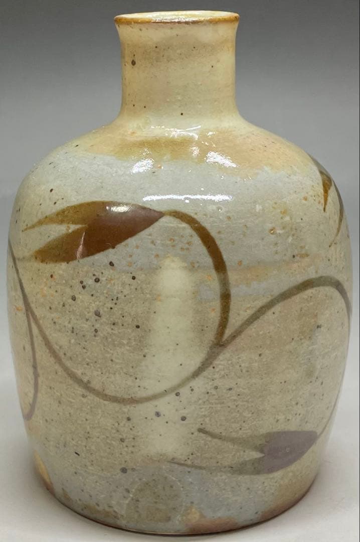 十三代　中里太郎右衛門　徳利　ぐい呑 2客　絵唐津　酒器　Ka802