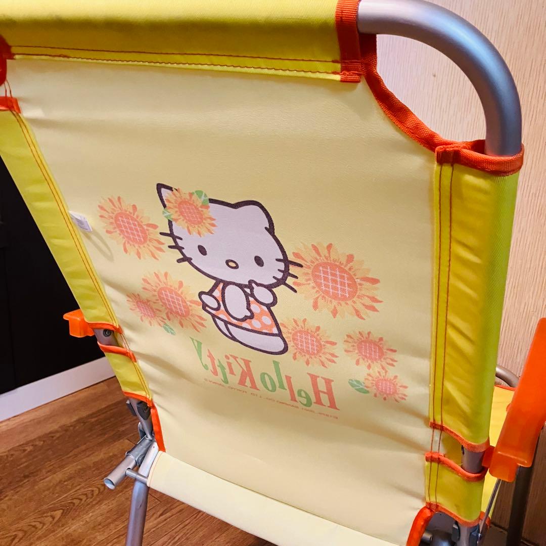 美品　激レア　ハローキティ アウトドアチェア　折り畳み椅子　2001