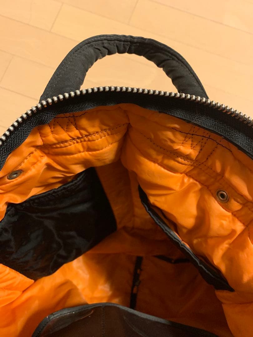 PORTER ブラック ヘルメットバック