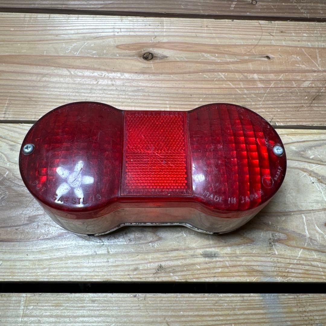 【当時物】gt380 テール　キンタマテール　1灯式　土台セット