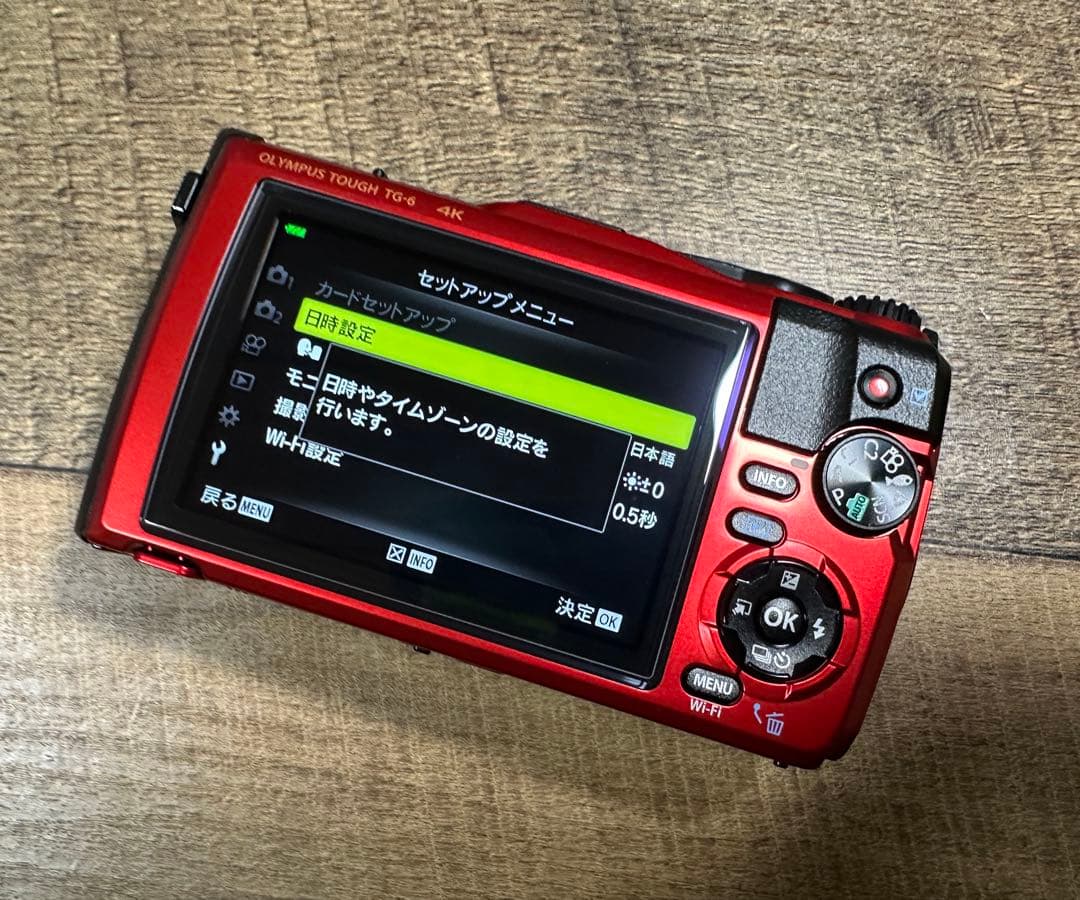 OLYMPUS Tough TG-6 レッド 本体