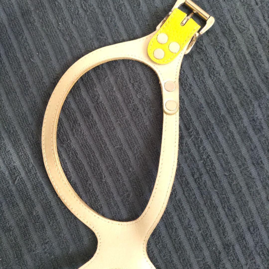 バディベルト ６号BBベルトハ－ネス！チャ－ム付き カナリアイエロー