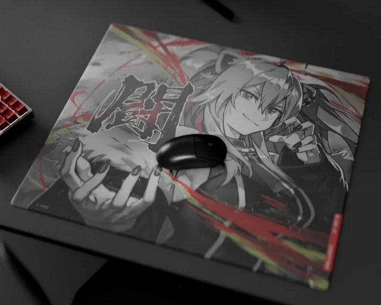 ガラスマウスパッド WALLHACK SP-005 獅白ぼたん