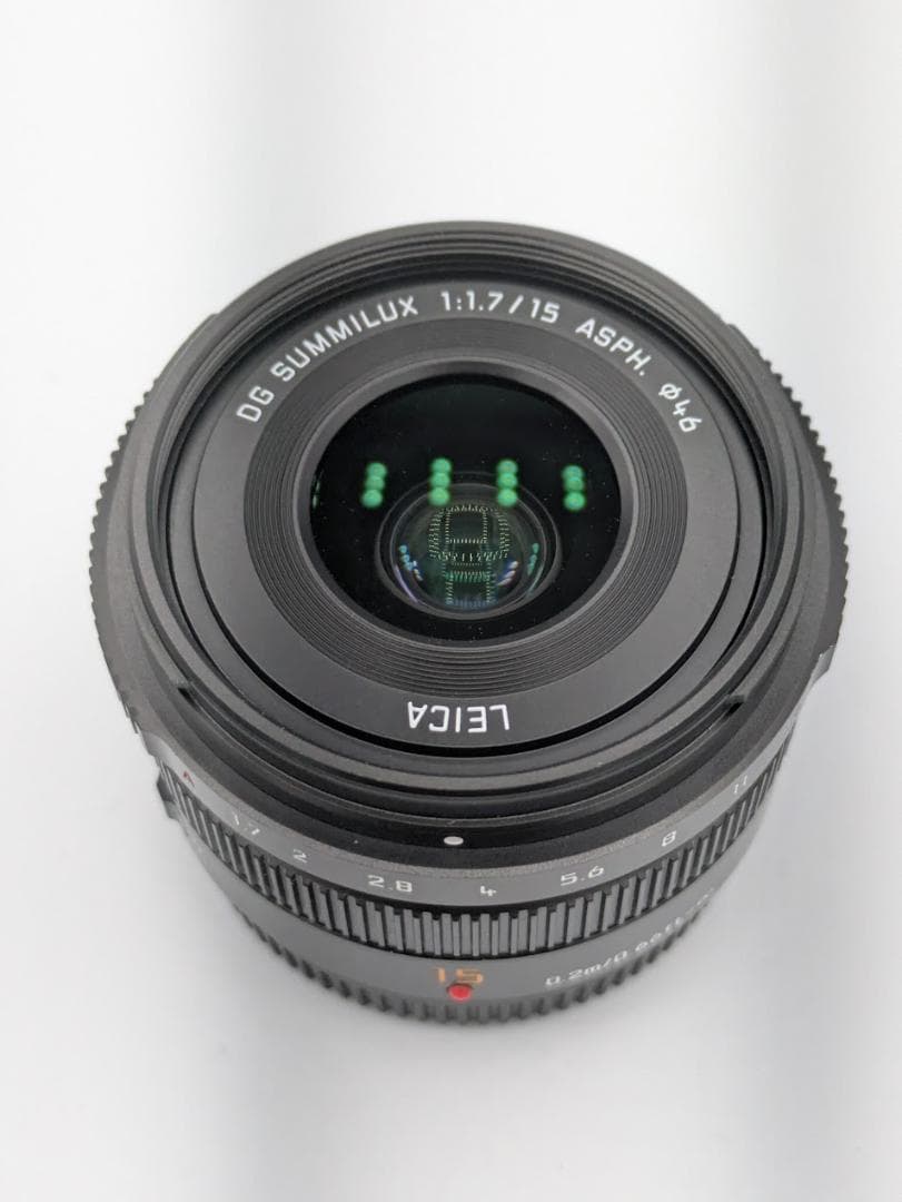 LUMIX H-X015 15mm F1.7 ASPH.レンズ