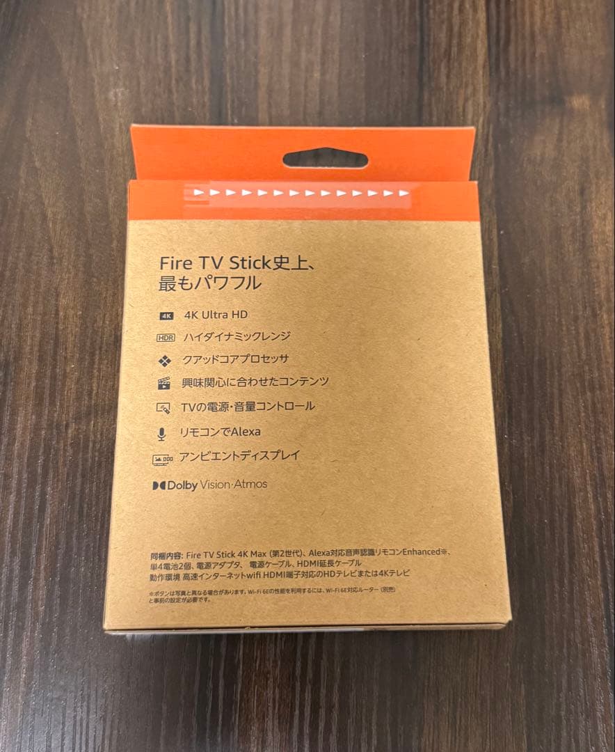 Fire TV Stick 4K Max 16GB Wi-Fi 6E 新品未開封