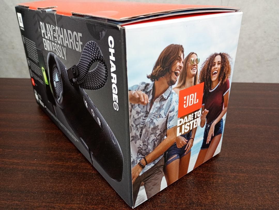 ★新品未開封品★JBL CHARGE 6 BLK ブラック ポータブルスピーカー