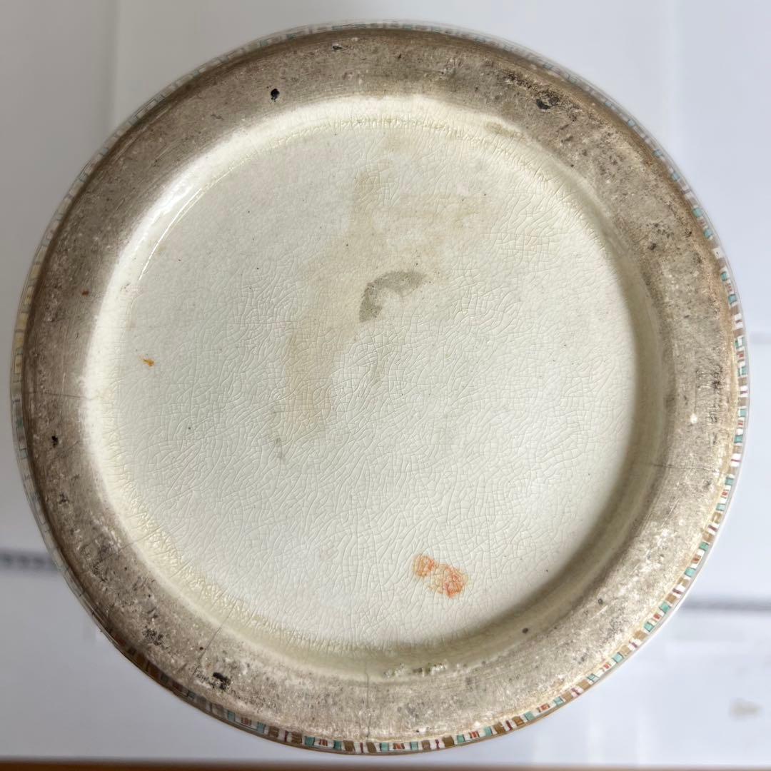 専用　明治時代　京薩摩　金彩人物画　ネズミ年　大花瓶　h36.5cm