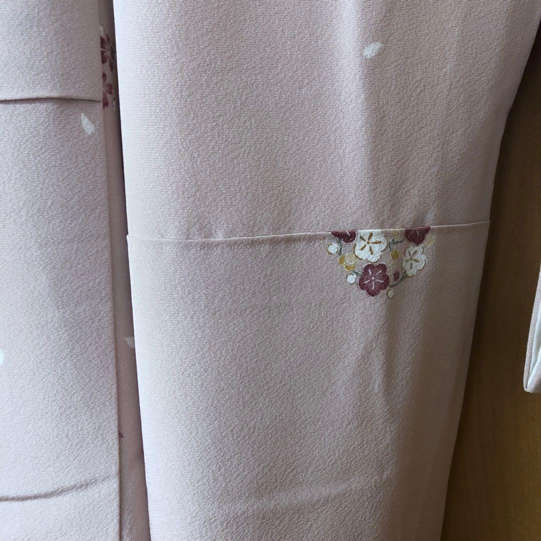 レディース　正絹小紋　１度だけ使用