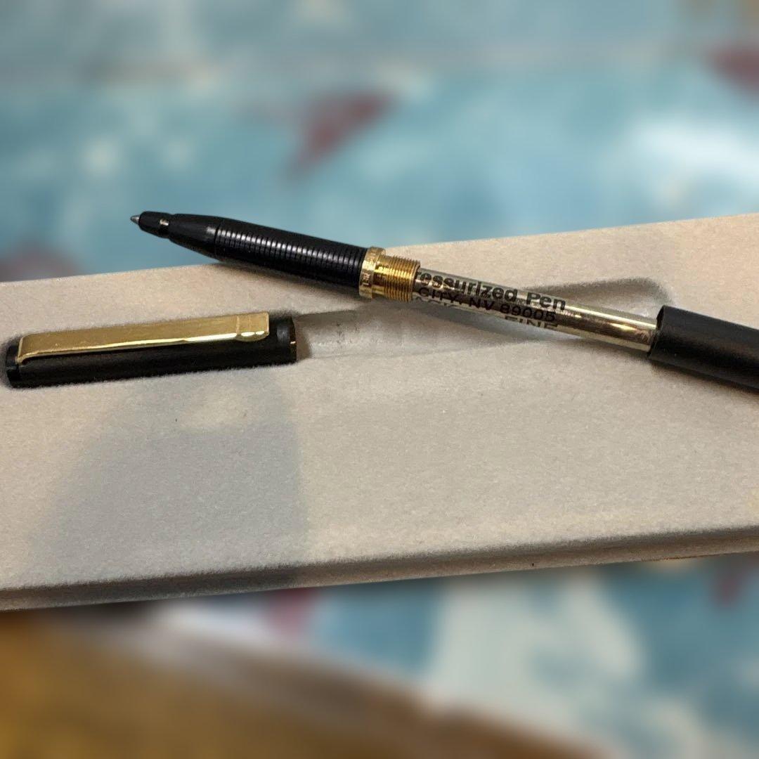 フィッシャー　スペースペン　アトーチャ　ブラックラッカー仕上げ　新品