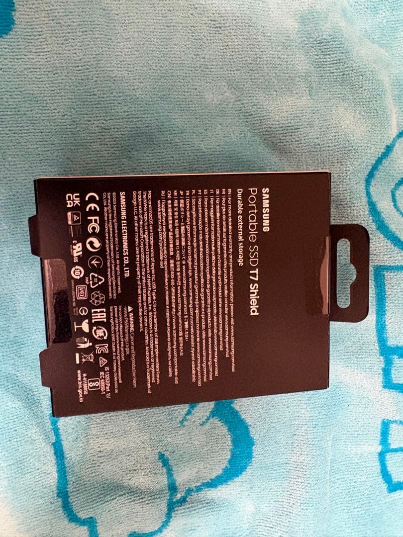 Samsung T7 Shield 4TB ポータブルSSD 未開封