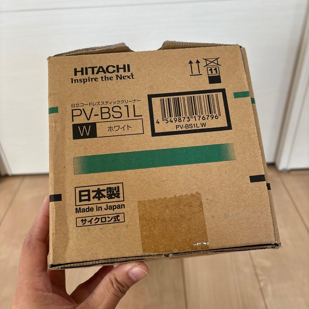 HITACHI すごかるスティック　コードレス　PV-BS1L W
