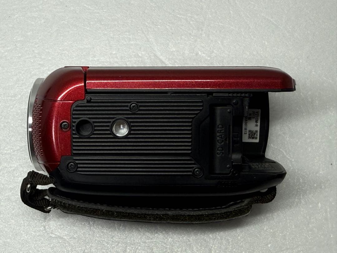 Panasonic HC-V210M レッド 動作確認済 フルHD ビデオカメラ