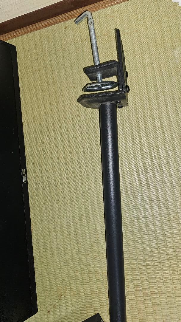 ASUS VG258QR + ディスプレイアーム