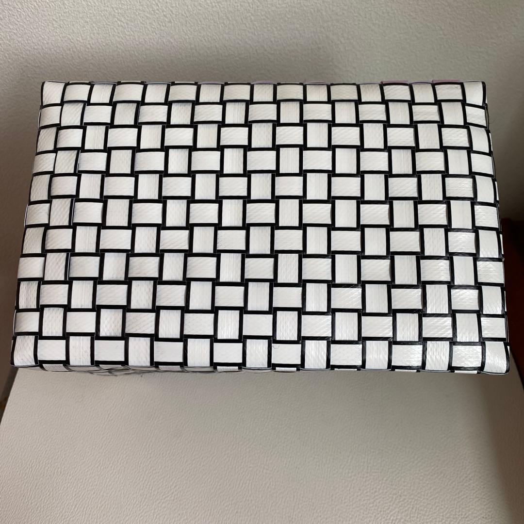 N*☆様 【新品・未使用】マルニマーケット かごバッグ ステンシルバッグ 白 フ