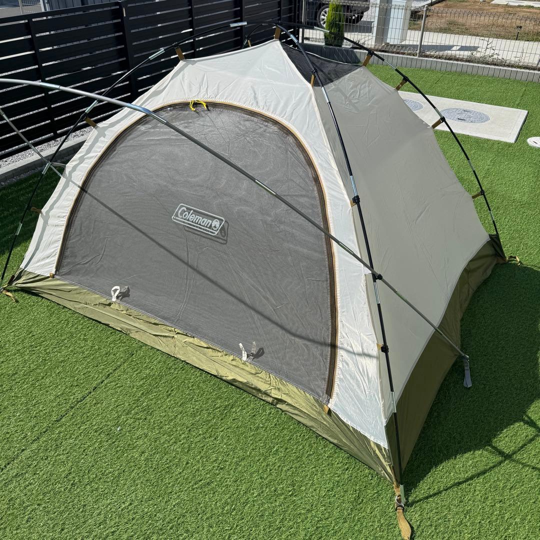 ①美品 コールマン ツーリングドームLX オリーブ テント