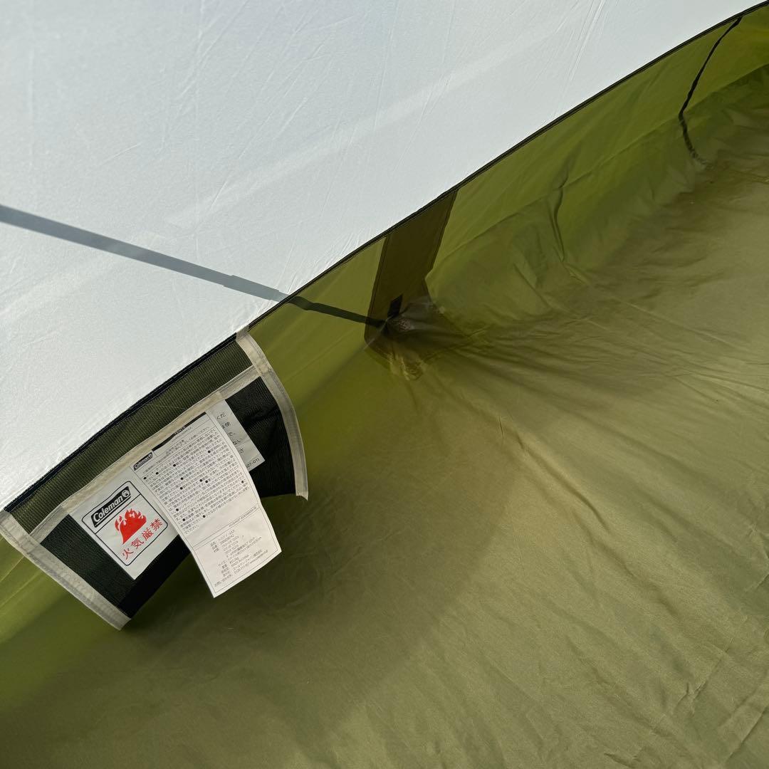 ①美品 コールマン ツーリングドームLX オリーブ テント