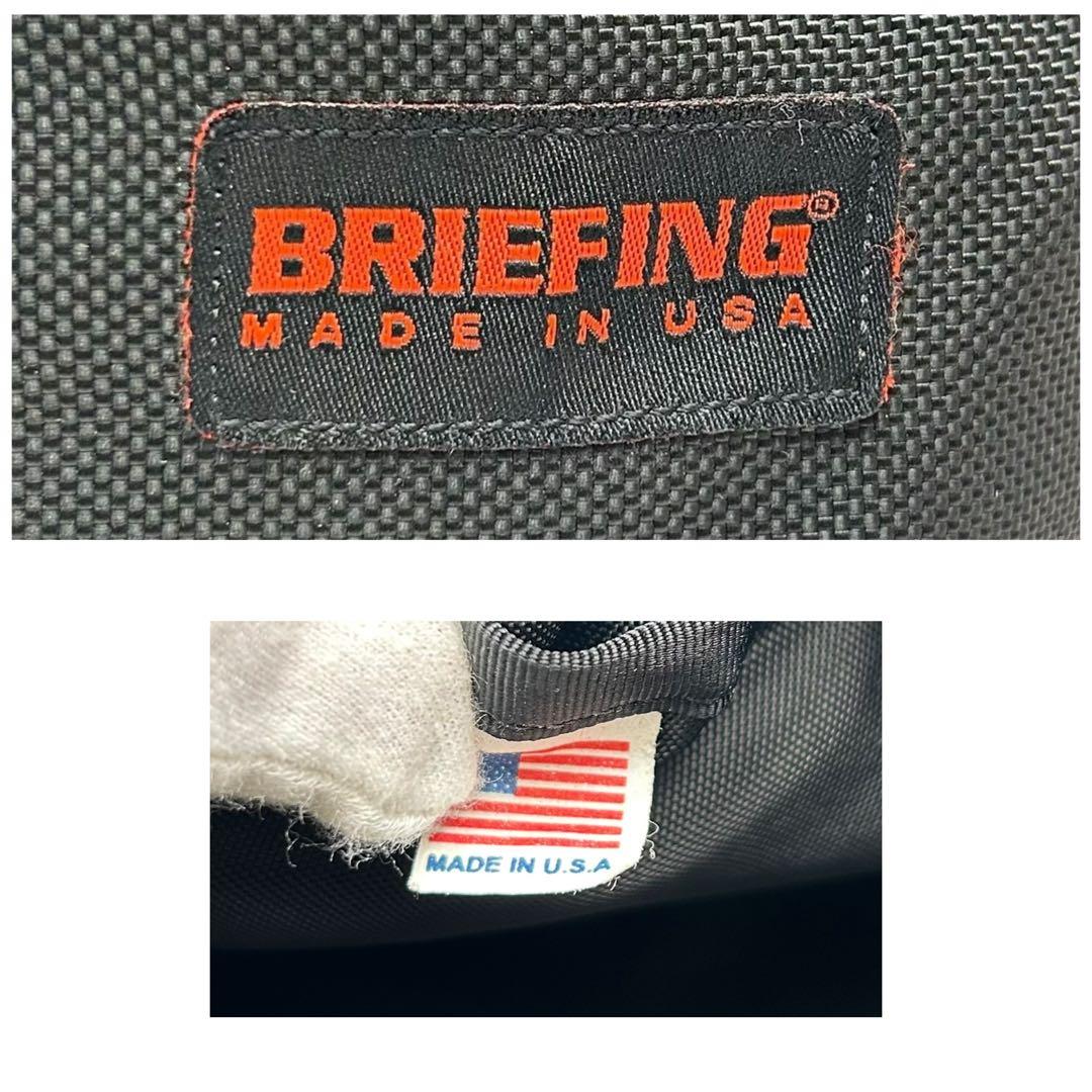 BRIEFING ブリーフィング　ショルダーバッグ　斜め掛け　ブラック