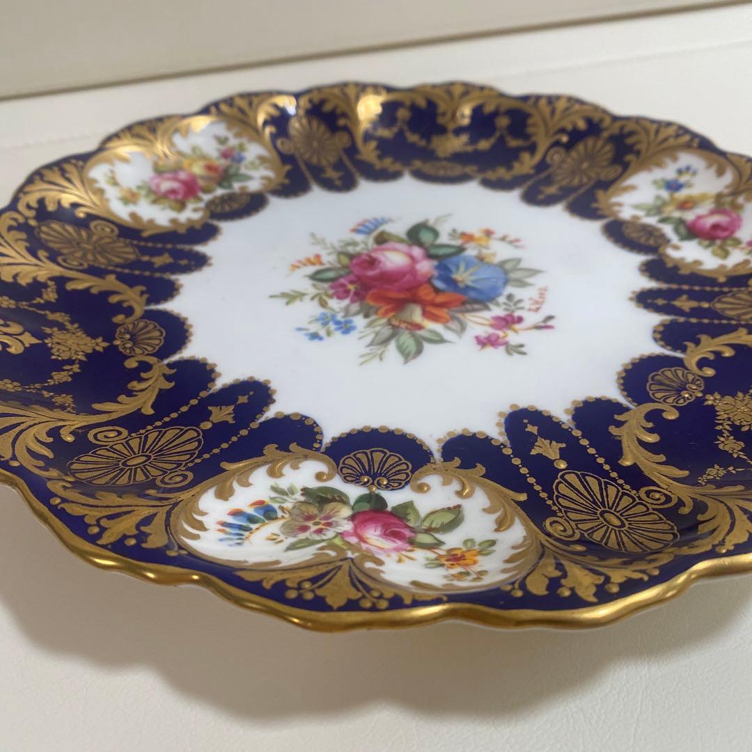 手描き　アンティークロイヤルドルトンプレート