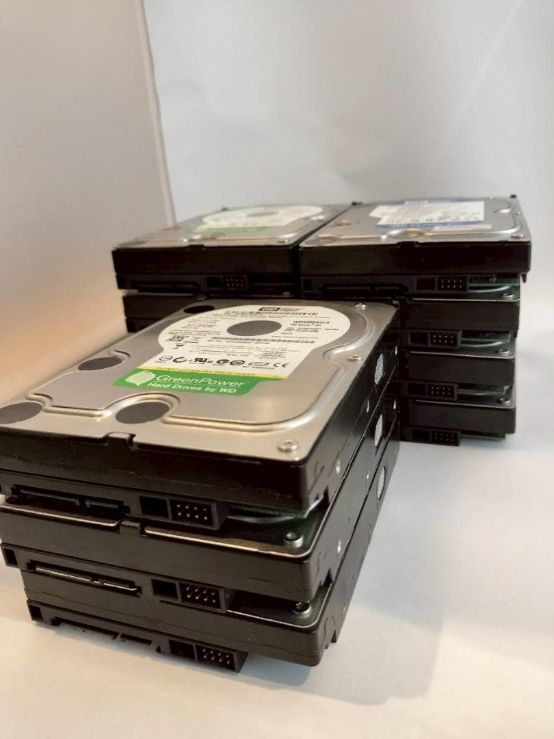 【ジャンク】WD 500GB HDD セット【匿名配送】