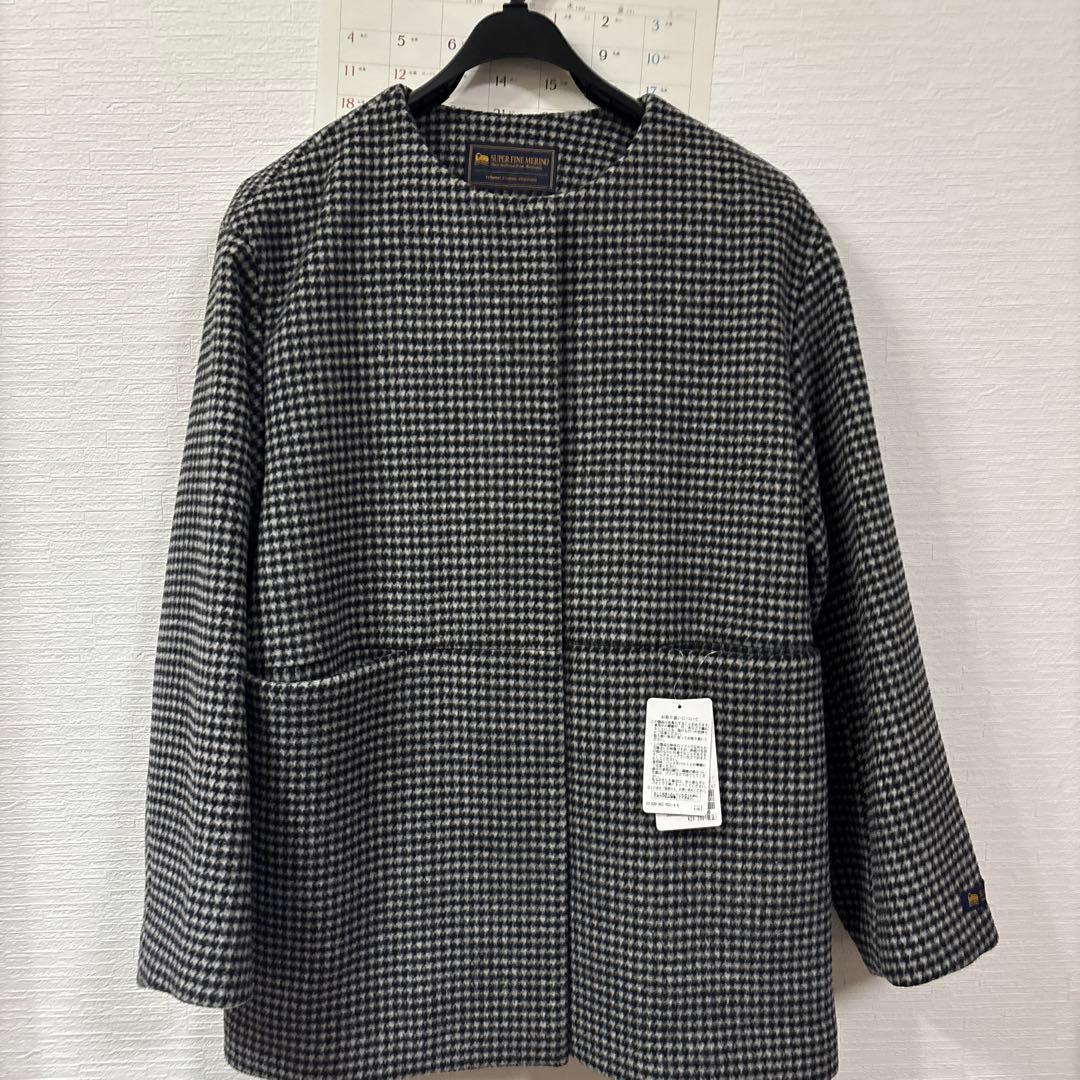 ☆ジャーナルスタンダードレリューム スーパーファインビーバークルーネックコート