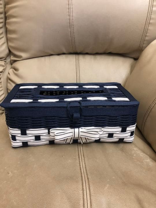 やえまる様　オーダーティッシュケース完成品