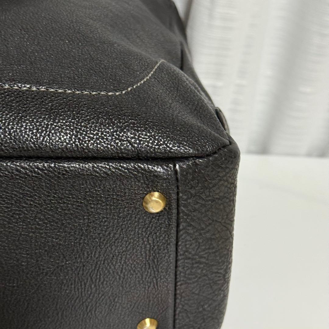 ⭐️未使用級⭐️　土屋鞄　アジール　キャリア　ビジネスバッグ　ブラック　レザー