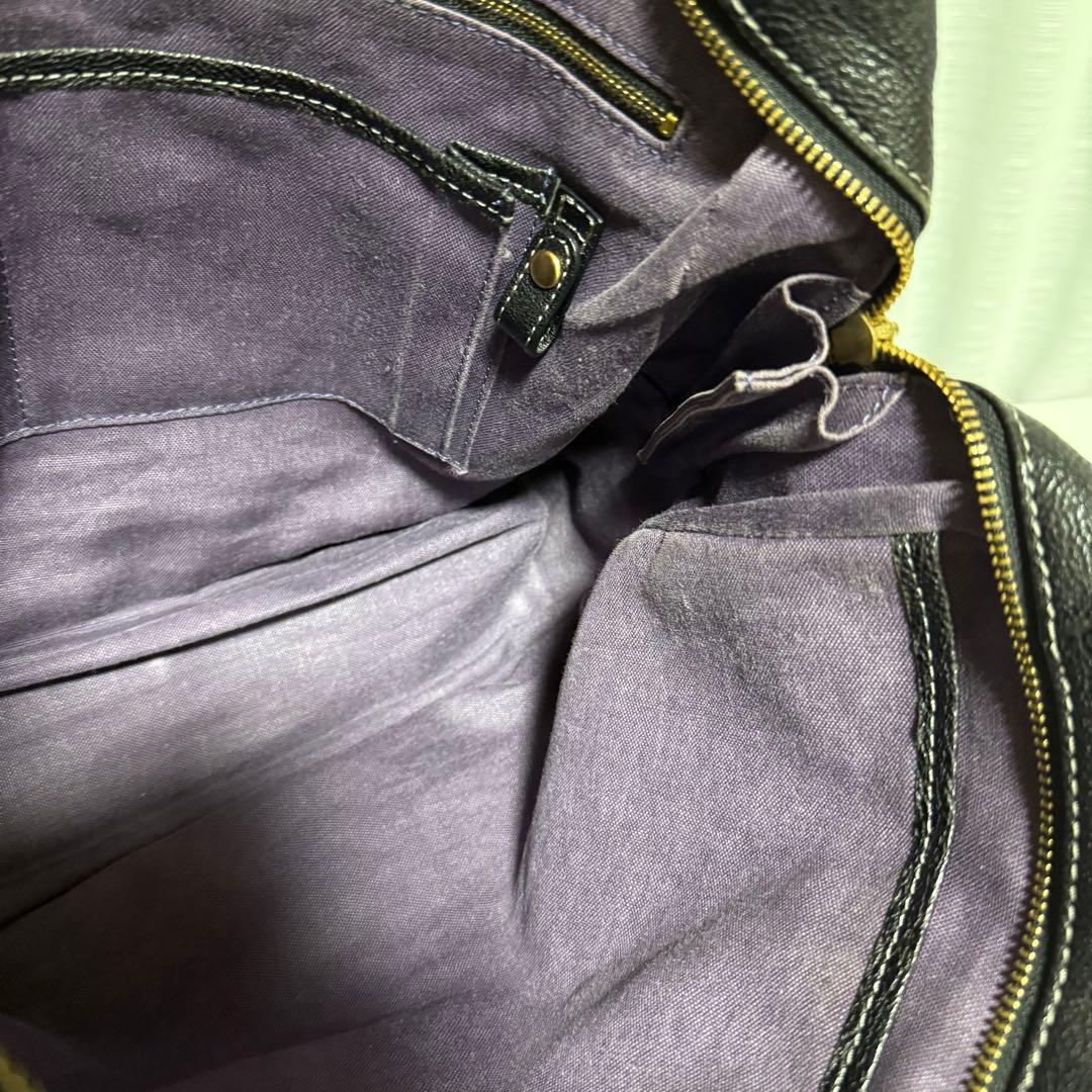 ⭐️未使用級⭐️　土屋鞄　アジール　キャリア　ビジネスバッグ　ブラック　レザー